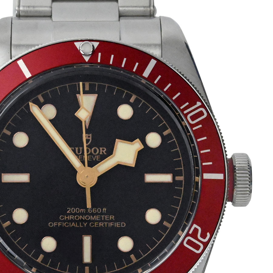 楽天市場】TUDOR チューダー ヘリテージブラックベイ 赤ベゼル 79220R