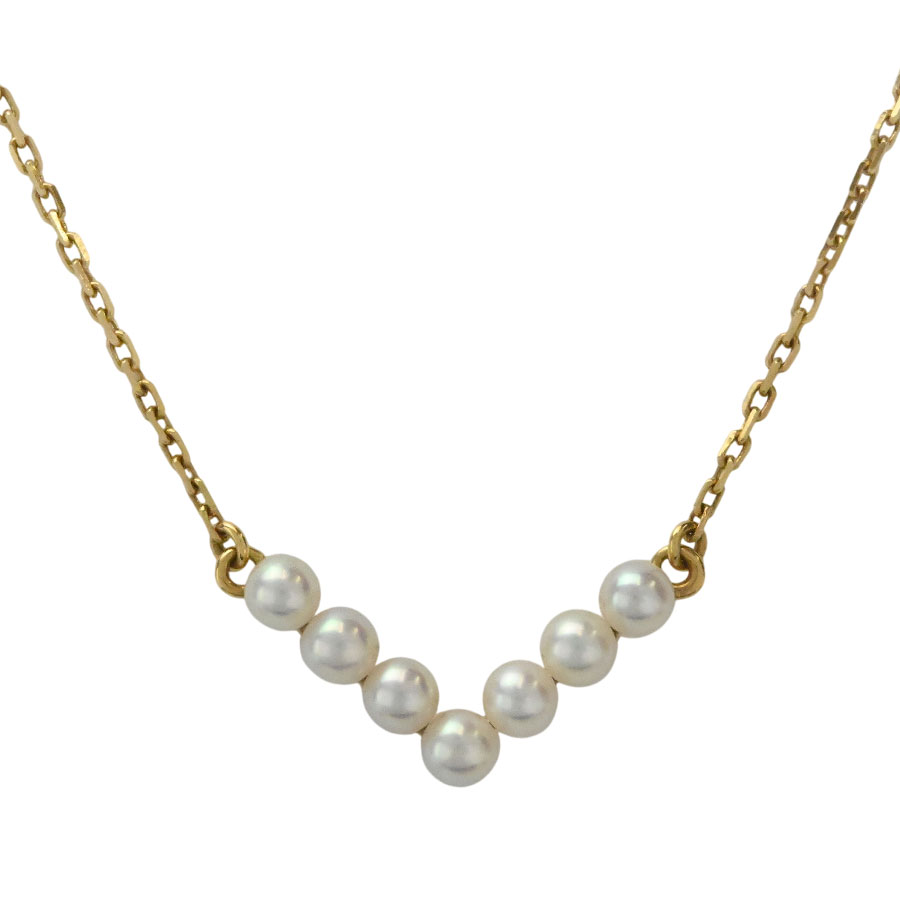 楽天市場】（美品）タサキ TASAKI 田崎 ベビーパール ネックレス K18