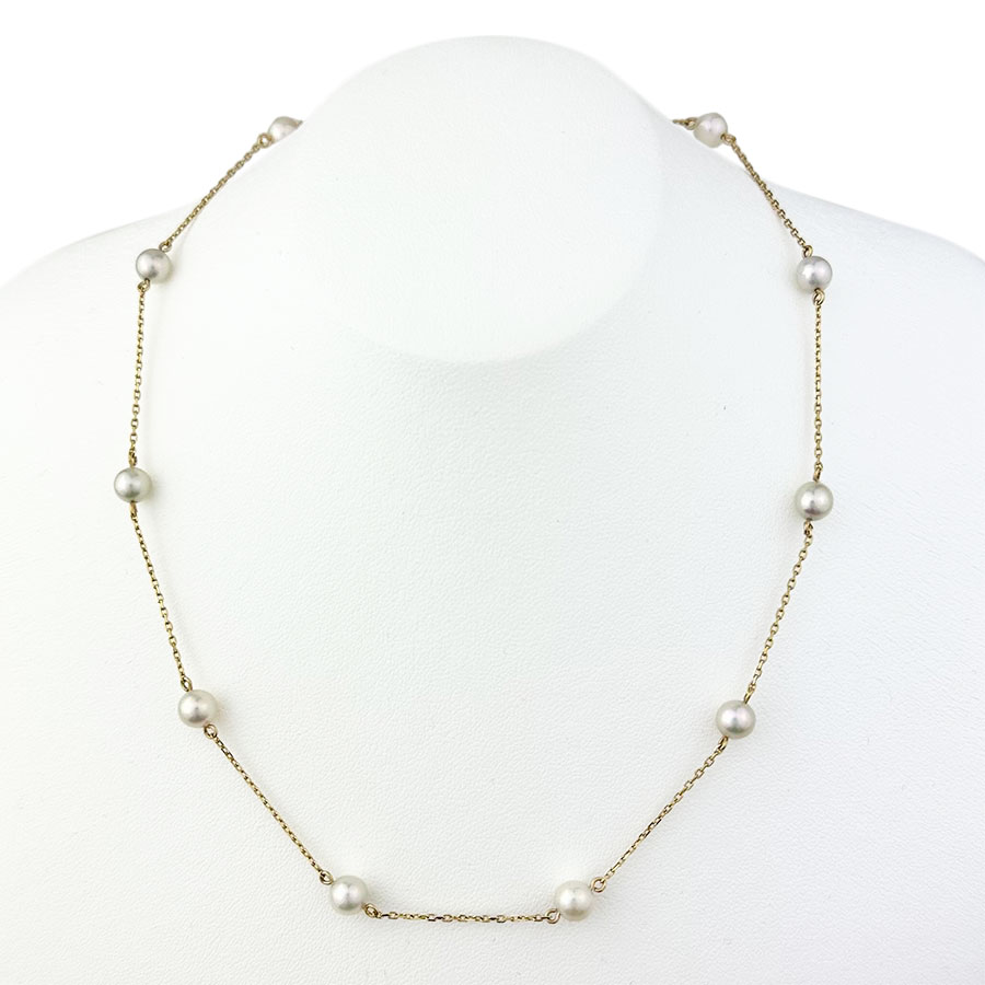 美品　TASAKI タサキ　アコヤ真珠ネックレストップ　K18YG 楽天市場】TASAKI タサキ K18YG イエローゴールド ネックレス