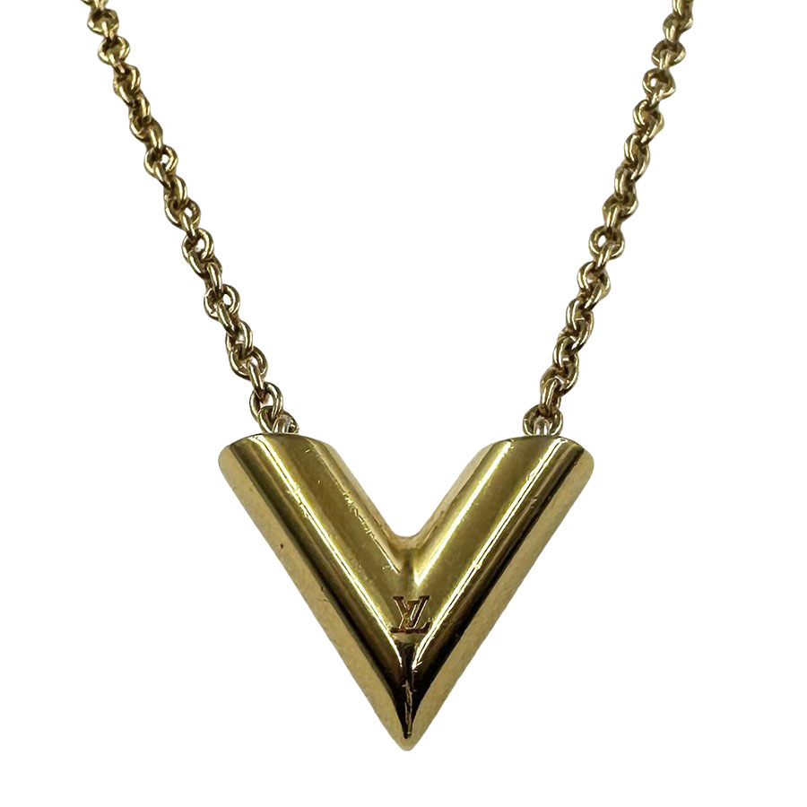 楽天市場】LOUIS VUITTON ルイヴィトン ネックレス エセンシャル V GP