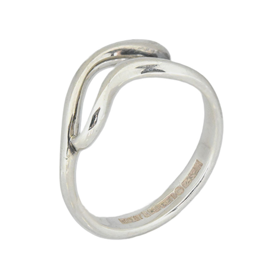 【リング】 【TIFFANY&Co.】ティファニー エルサ・ペレッティ ティアドロップ リング SV925 13号 指輪 【送料無料】【中古】｜ガージュ　店