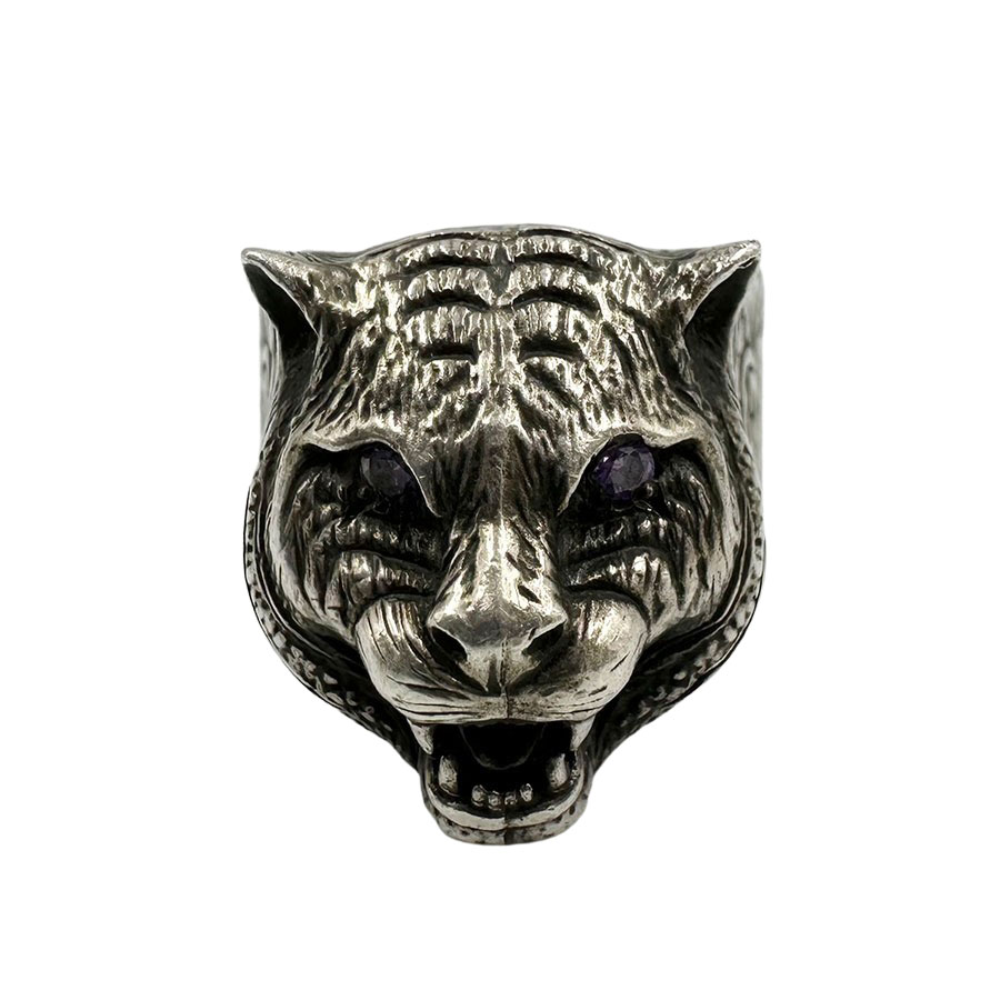 【新品同様】GUCCIガーデン限定 キャットヘッドモチーフ マネークリップ 猫 希少】GUCCIガーデン限定 キャットヘッド マネークリップ 猫 小物