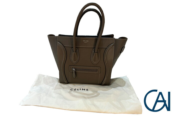 楽天市場】セリーヌ CELINE バッグ ラゲージ マイクロ MICRO