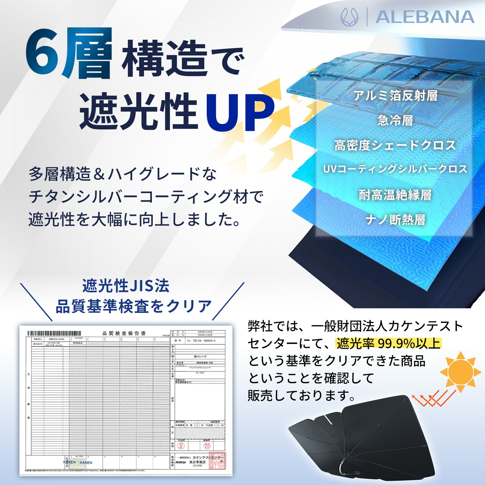 【10%OFFクーポン配布中】アルファードサンシェード車フロント30系【ドラレコ車外録画対応】【2025年改善版】車用サンシェード日除け傘カーシェードカー用品便利グッズ車内ALEBANA送料無料