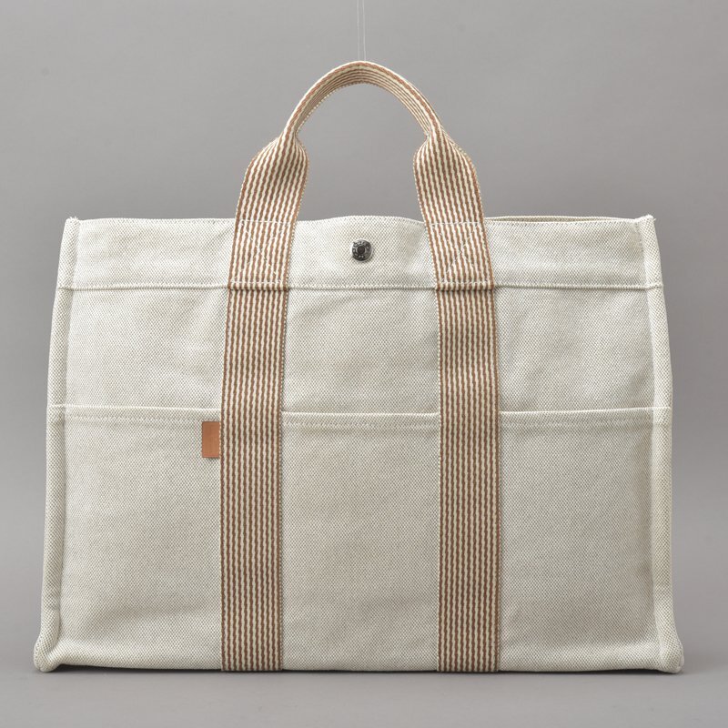 楽天市場】HERMES ニューフールトゥ MM ハンドバッグ トート