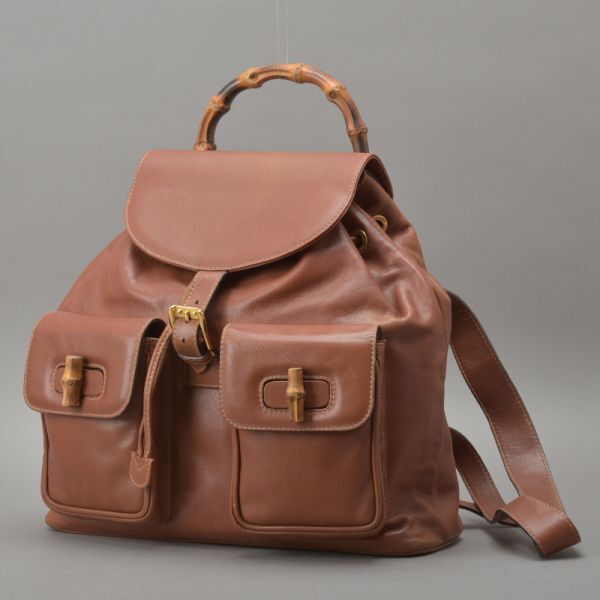 楽天市場】グッチ GUCCI バンブー リュックサック バックパック