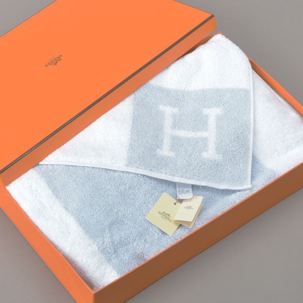 楽天市場】エルメス HERMES 大判 バスタオル タオルケット フェイス