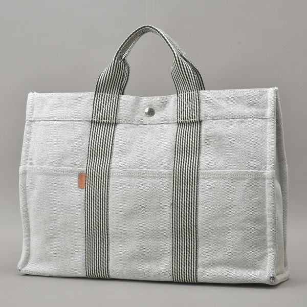 楽天市場】HERMES ニューフールトゥ MM ハンドバッグ トートバッグ