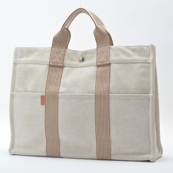 楽天市場】エルメス ニューフールトゥMM 白/黒 メンズ レディース