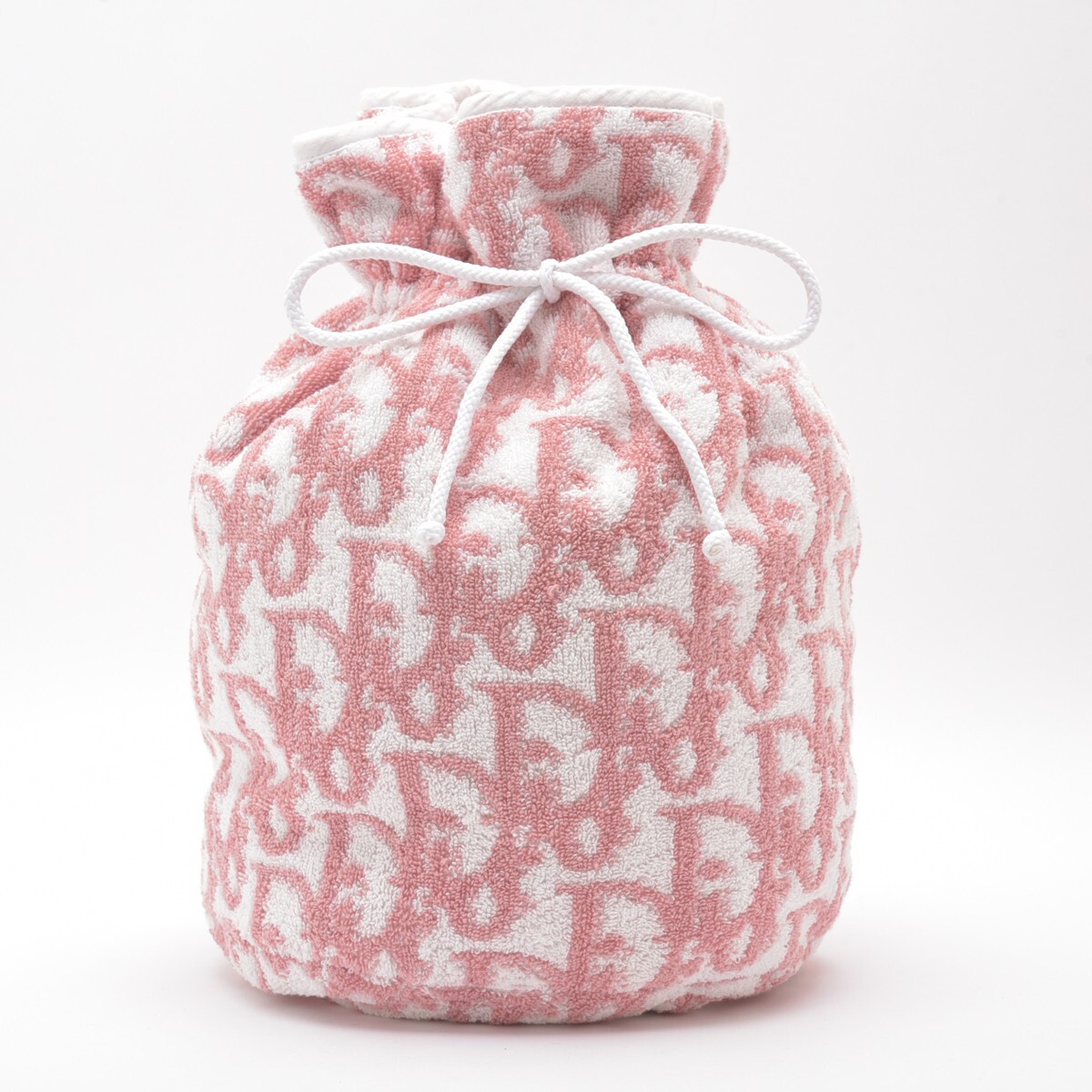 楽天市場】ディオール Dior 巾着バッグ ポーチ トロッター ピンクx