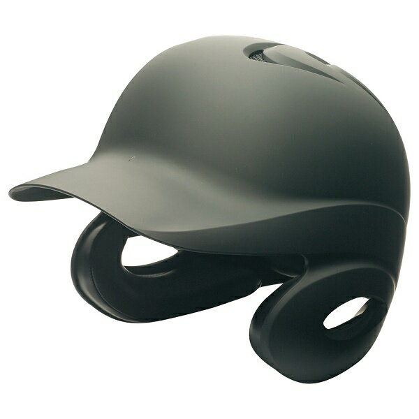 ◆◆ ＜エスエスケイ＞ SSK 軟式用両耳付きヘルメット（艶消し） H2500M (90M：マットブラック) エスエスケイ その他プロテクター用品(h2500m-90m-ssk1)