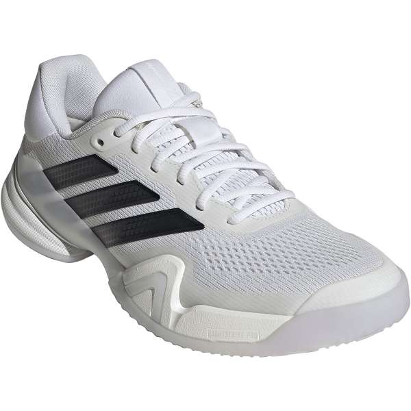 ◆◆◎ ＜アディダス＞ adidas 防柵 14 Barricade 14 庭球シューズ メンズ KI3438 (KI3438：フットウェアホワイト/中核グループ黒いこと/フットウェアホワイト)