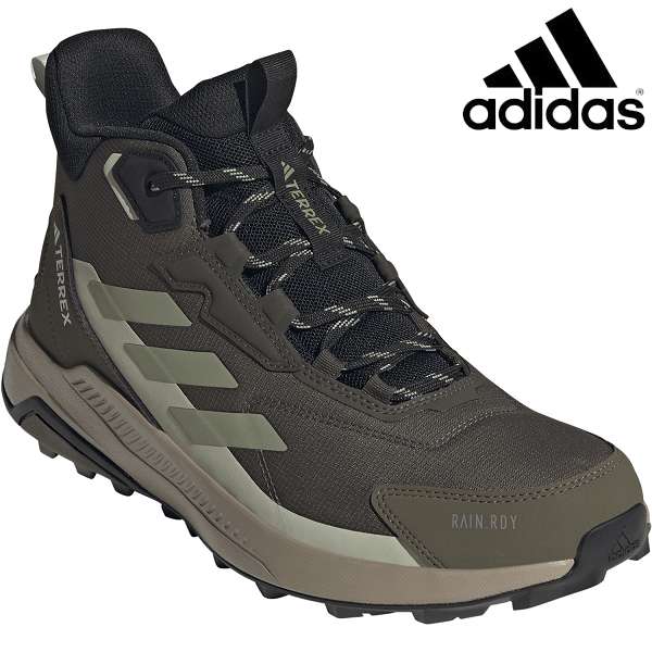 ◆◆◎ ＜アディダス＞ ADIDAS テレタイプ Anylander ミッド Rain.Rdy 山歩き JR6594 (JR6594：影ぼうしオリーブ/円蓋緑であること/ヘイローグリーン)