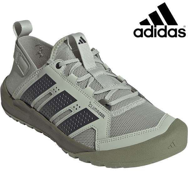 ◆◆◎ ＜アディダス＞ adidas テレタイプ ダロガ クライマクール 山歩き HP7136 (HP7136：ヘイローグリーン/炭素/中核グループ黒いこと)