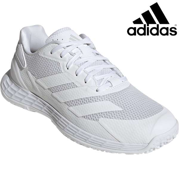 ◆◆◎ ＜アディダス＞ adidas デファイアント 素早さ2 メンズ 庭球シューズ KJ3191 (KJ3191：フットウェアホワイト/薄墨色一)