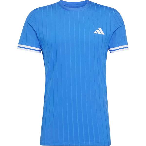 ◆◆◎電子メール便送りとどける ＜アディダス＞ adidas 庭球 クライマクール 無償性昇降機 ティーシャツ 労働者階級 QY614 (KD7600：グローリーブルー) メンズ