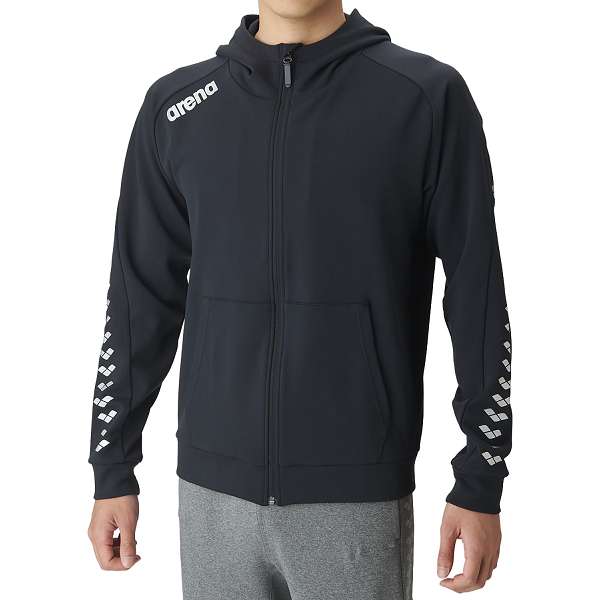 ◆◆◎ ＜闘技場＞ ARENA スウェットパーカー AS6SSW31U (BK01:黒いこと) AS6SSW31U-BK01