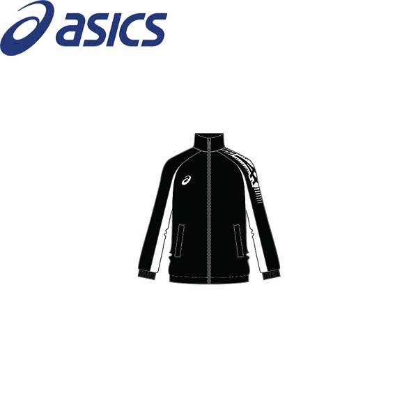 ◆◆ ＜アシックス＞ ASICS 裏トリコットウインドブレーカージャケット 2031D535 (001)