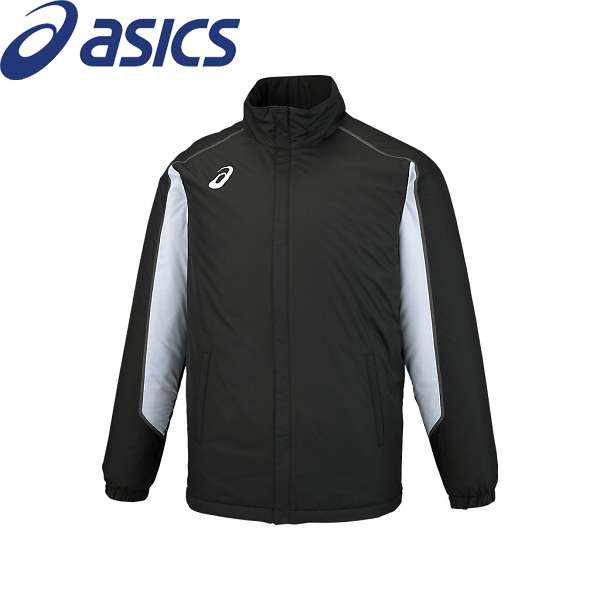 ◆◆ ＜アシックス＞ ASICS 中綿ウォーマージャケット（リサイクル素材） (001：パフォーマンスブラック) 2031E055-001｜ガイナバザール