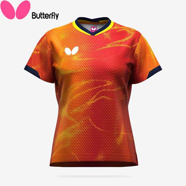 ◆◆メール便発送 <バタフライ> BUTTERFLY エリスター12・シャツ・レディース 47149 (004)