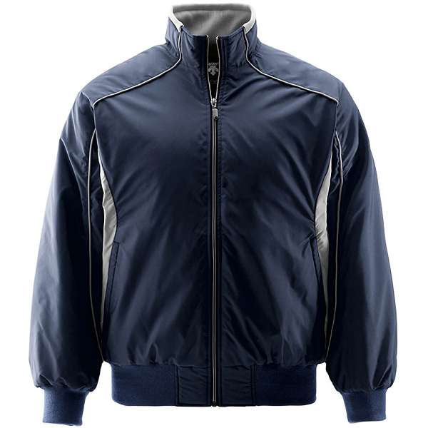 ◆◆○ ＜デサント＞ DESCENTE ジュニア グラウンドコート JDR215B (DNVY：Dネイビー) 野球・ソフトボール JDR215B-DNVY