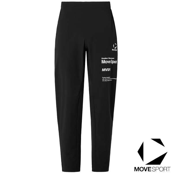 ◆◆○ ＜ムーブスポーツ＞ MOVESPORT グラフィックトレーニングパンツ ST6SLPT2M (BK00：ブラック)