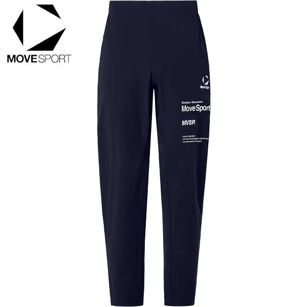 ◆◆○ ＜ムーブスポーツ＞ MOVESPORT グラフィックトレーニングパンツ ST6SLPT2M (NV00：ネイビー)｜ガイナバザール