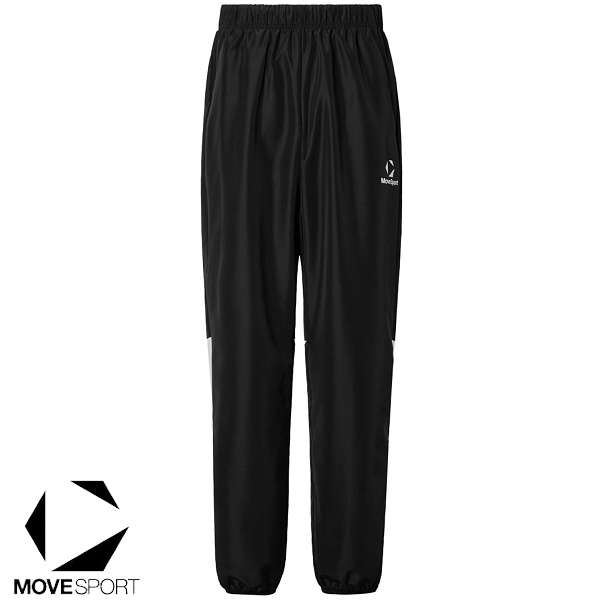 ◆◆○ ＜ムーブスポーツ＞ MOVESPORT ウインドパンツ ST6SLPT0M (BKWH：ブラック×ホワイト)
