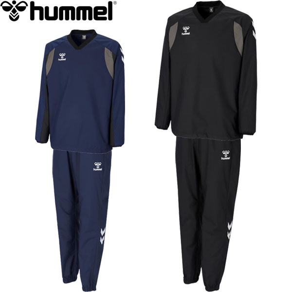 ◆◆ <ヒュンメル> hummel チームピステトップ&ピステパンツ ユニセックス 上下セット HAW4235-HAW5235|ガイナバザール