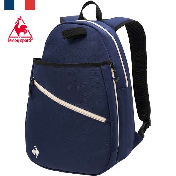 ◆◆○ ＜ルコック＞ le coq sportif ラケットバックパック LN5SBP11U (NVWH：ネイビー)
