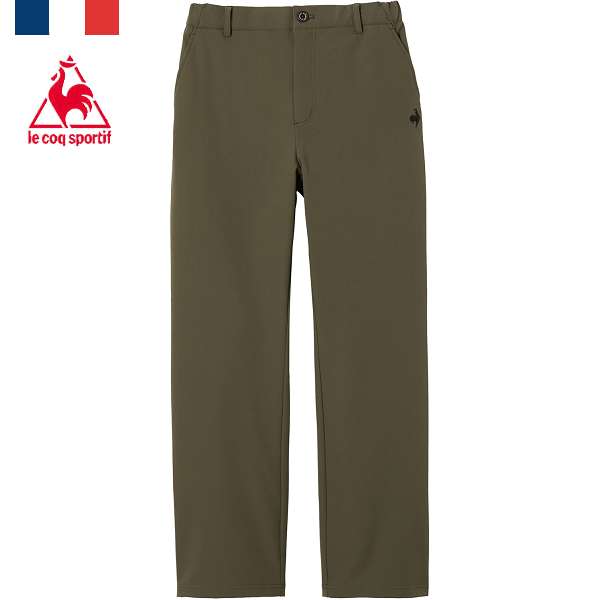 ◆◆○ ＜ルコック＞ le coq sportif エアスタイリッシュパンツ ヒートナビ 前くい違い引っ切りない LT5FLP41L (KH00：カーキ)