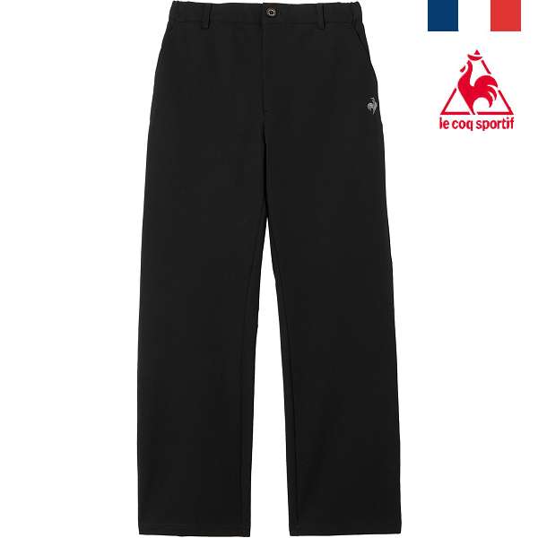 ◆◆○ ＜ルコック＞ le coq sportif エアスタイリッシュパンツ ヒートナビ 前くい違い引っ切りない LT5FLP41L (BK00：黒いこと)