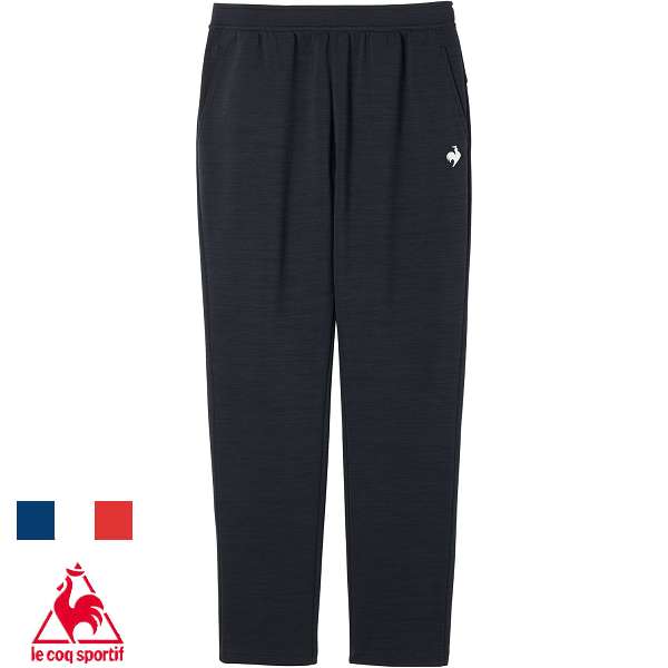 ◆◆○ ＜ルコック＞ le coq sportif アクティブスウェット エアスタイリッシュパンツ LT5FPZ40L (NV00：ネイビー)