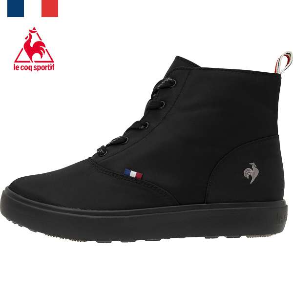 ◆◆○ ＜ルコック＞ le coq sportif LCS テルナ III MID R/TELUNA III MID R LU5SRS04LZ (BKBK：黒いこと/黒いこと)