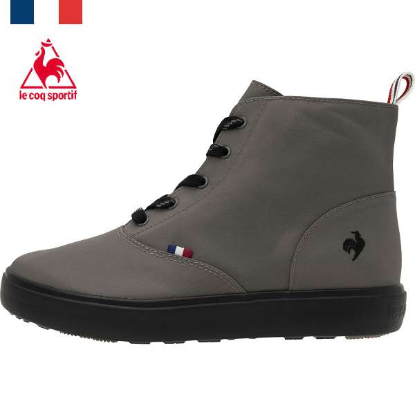 ◆◆○ ＜ルコック＞ le coq sportif LCS テルナ III MID R/TELUNA III MID R LU5SRS04LZ (GYBK：薄墨色/黒いこと)