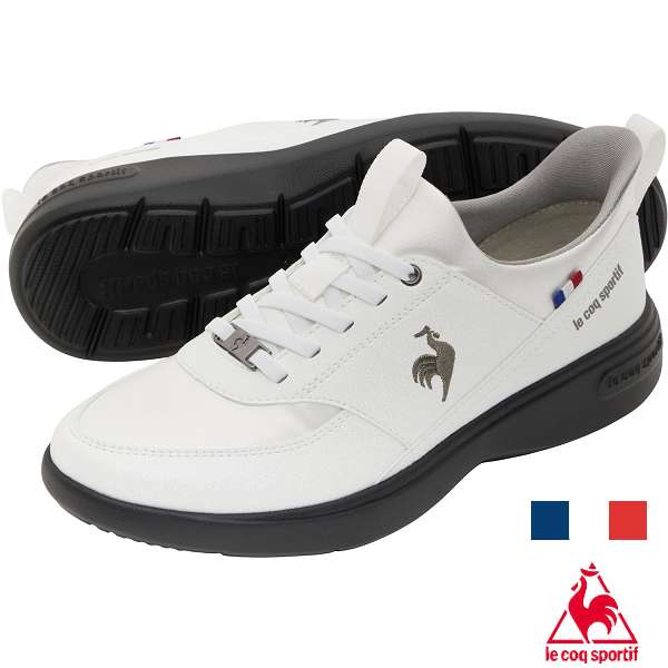 ◆◆○ ＜ルコック＞ le coq sportif LCS ローヌ SI/LCS RHONE SI LU6SSN29LB (WHBK：白いこと/黒いこと) レディース スニーカー