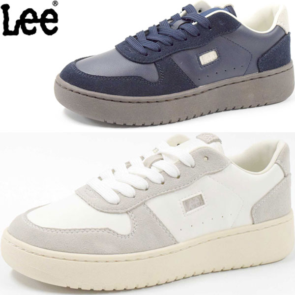 ◆◆ ＜ロバート・エドワード・リー＞ Lee 本革心地よいスニーカー レディース LEE-8013