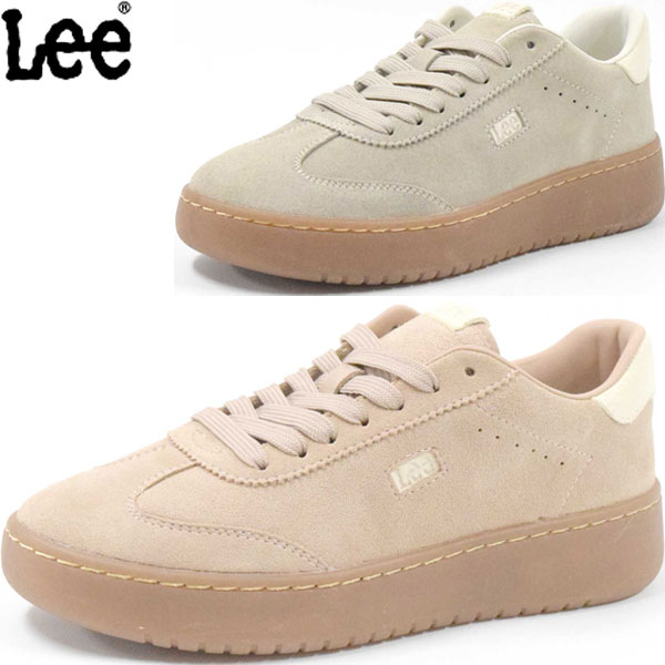 ◆◆ ＜ロバート・エドワード・リー＞ Lee 本革心地よいスニーカー レディース LEE-8014