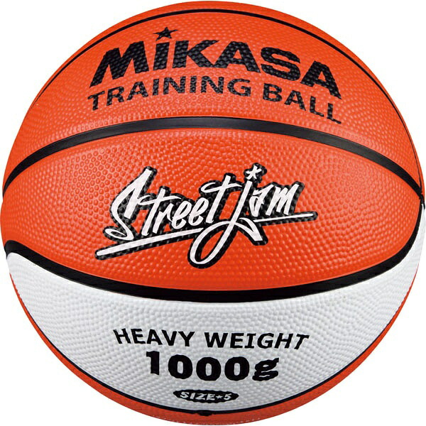 ◆◆ ＜ミカサ＞ MIKASA トレーニングバスケットボール B5JMTRO (オレンジ／白)