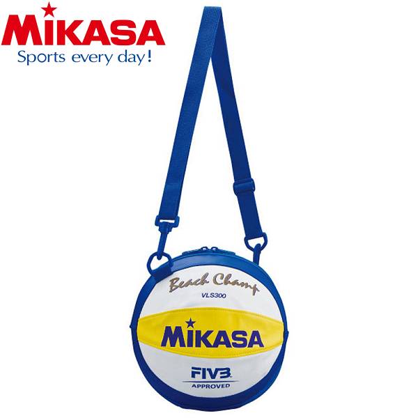 ◆◆送料無料定形外発送<ミカサ>MIKASAビーチバレーボール1ヶ入りバックBV1B(白times;黄)バレーボール