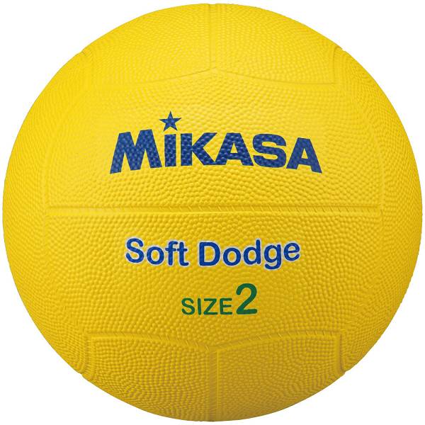 売り出し ミカサ MIKASA ソフトドッジボール2号 STD2SRY 黄 ドッジボール whitesforracialequity.org