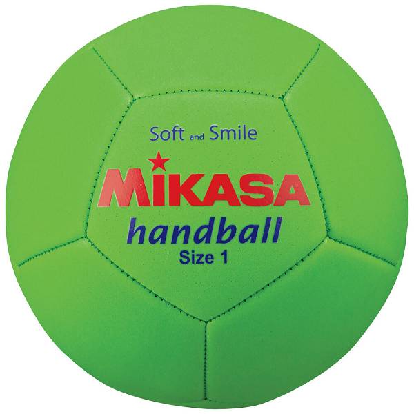ミカサ Mikasa スマイルハンドボール1号 ハンドボール 緑 Stpeh1lg 大きい割引