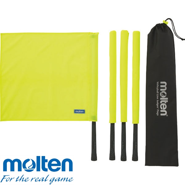 ◆◆ ＜モルテン＞ MOLTEN 線審フラッグ黄 QV0020Y (黄) (バレーボール)