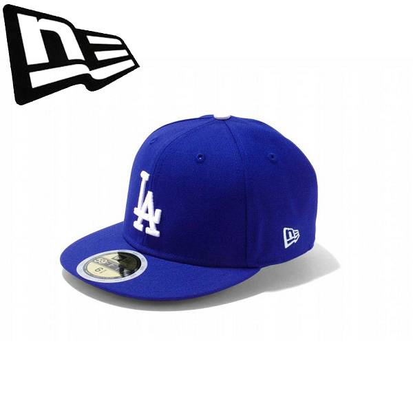 ◆◆ ＜ニューエラ＞ NEWERA キッズキャップ Kids 59FIFTY MLBオンフィールド ロサンゼルス・ドジャース ゲーム 13561982画像