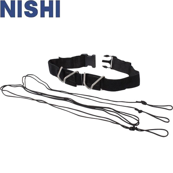 ◆◆ ＜ニシスポーツ＞ NISHI クイックリリース・スピードハーネス用トーイングベルト スペアパーツ 陸上競技 トレーニング用品 NT1362C