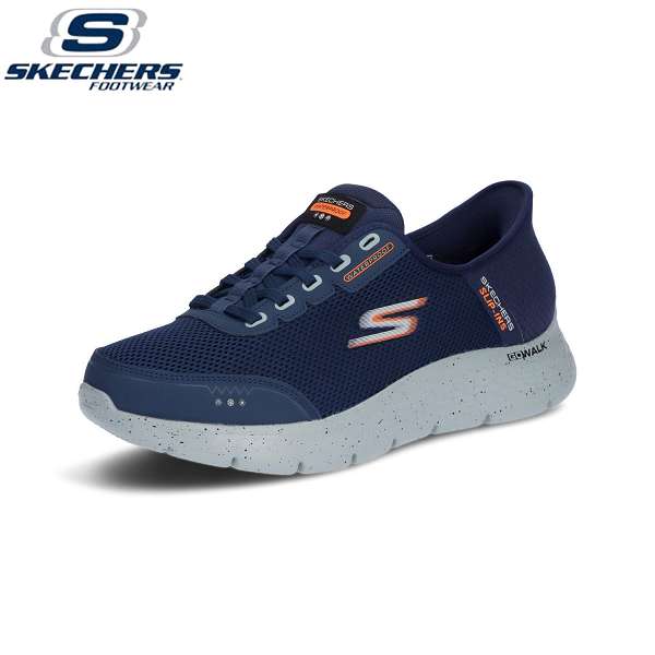 ◆◆ ＜スケッチャーズ＞ SKECHERS スリップインズ：ゴーウォーク フレックス - お水校正刷り 216330WW (NVY) ウォーキングシューズ
