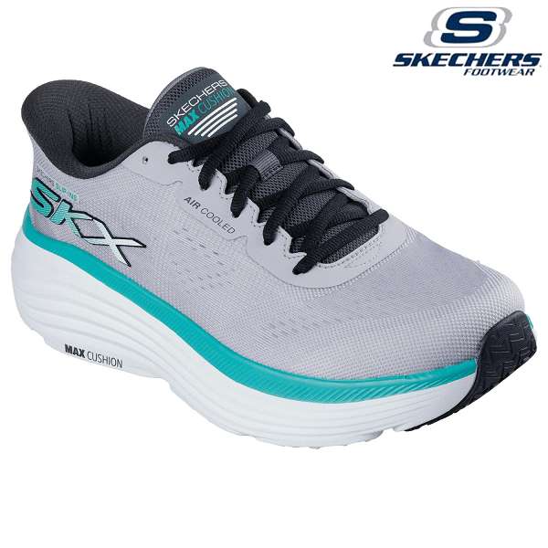 ◆◆ ＜スケッチャーズ＞ SKECHERS MAX CUSHIONING ENDEAVOUR-EXCITON 220611 (LTGY) スニーカー｜ガイナバザール