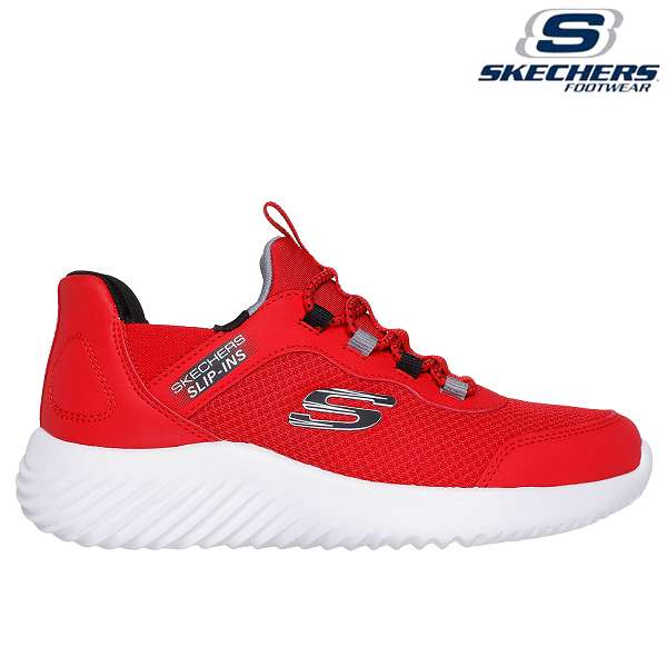 ◆◆ ＜スケッチャーズ＞ SKECHERS BOUNDER-BRISK-BURST 403822L (RDBK) スニーカー