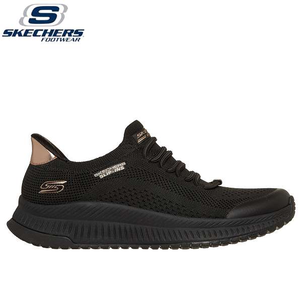 ◆◆ ＜スケッチャーズ＞ SKECHERS BOBS SQUAD 4 - DIRE STEP 117743 (BBK) スニーカー