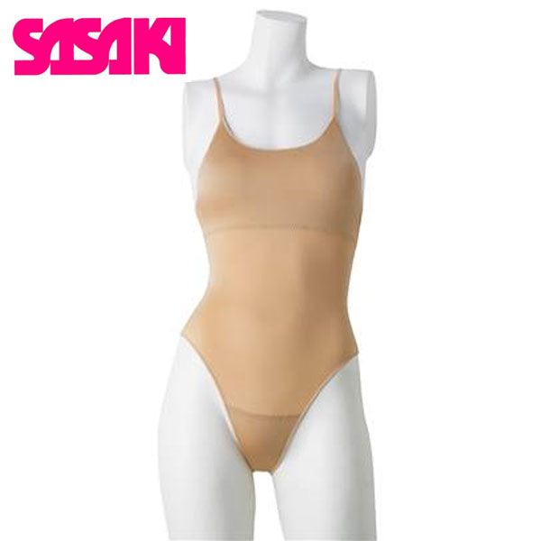 送料無料メール便発送即納可☆【SASAKI】ササキプロスキンファンデーションカップポケット新体操F257